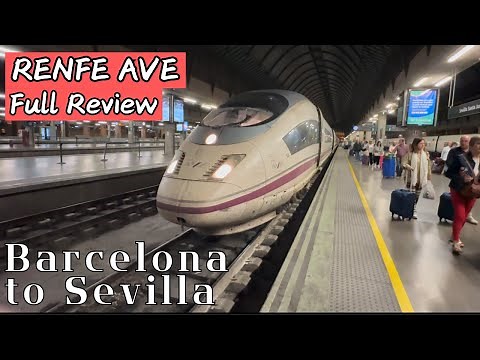 Zooming Through Spain on the Ultimate High-Speed Train!