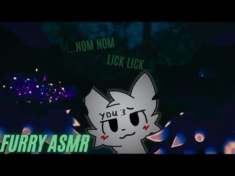 [Furry ASMR] Two Wolves Eats and Noms on Your Ears (No Talking, Ambience Noise)