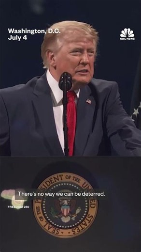 Trump thanks people for evacuating and returning for remarks