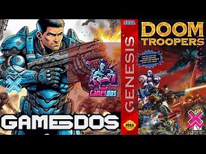 Doom Troopers Gameplay Mega Drive - Genesis HD 1080p