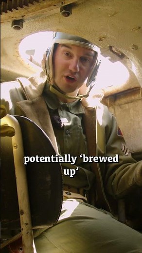 How You'd Escape From a Burning WW2 Tank