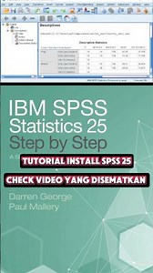 Tutorial Install Spss 25 lengkap