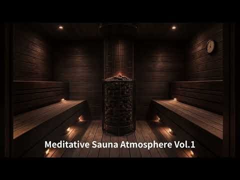 Meditative Sauna Atmosphere | Warm Steam & Ambient Music | 13 Minute Sauna Session
