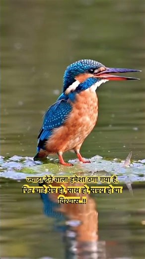 ज्यादा देने वाला हमेशा ठगा गया है,फिर चाहे प्रेम हो, साथ हो, समय हो या विश्वास.