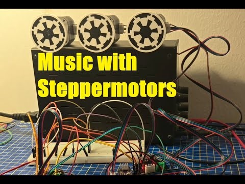 Can Stepper Motors Play Music? (ESP32 Experiment)