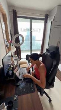 ✨MAJOR DESK UPGRADE✨New IMAC 🖥️ #minivlog #dayinmylife #imac #tech #balance