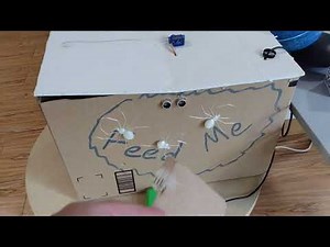 Smart bin with microbit