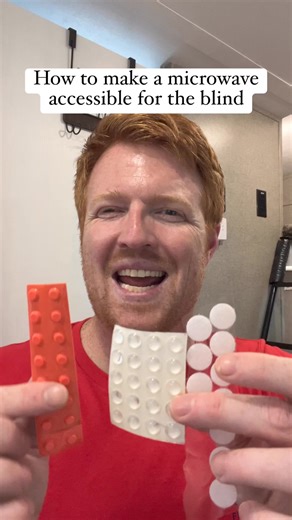 16K views · 391 reactions | How a microwave can be made tactile and accessible for the blind and visually impaired. #blind #VisuallyImpaired #microwave #accessible | Blind on the Move | Facebook
