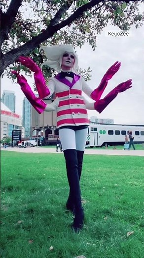 HAZBIN HOTEL Angeldust Moving Arms Cosplay