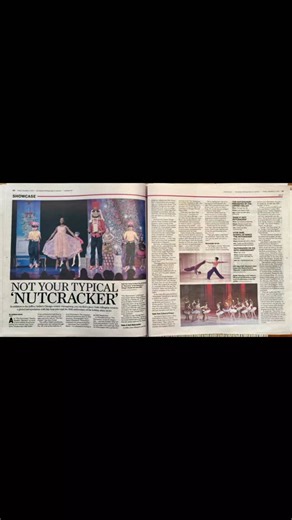 HPSD on Instagram: "Extra! Extra! Read all about... HPSD's Nutcracker! Seeing our dancers featured in the Chicago Sun-Times is such a joy. Thanks to journalist Hannah Edgar for their great job capturing what makes our production special. Six days until we open. Snag some good seats while they remain. Check our bio for the ticket link and the WBEZ audio piece! #hpsd #chicagodance #nutcracker #holidays #chicagofamilies"