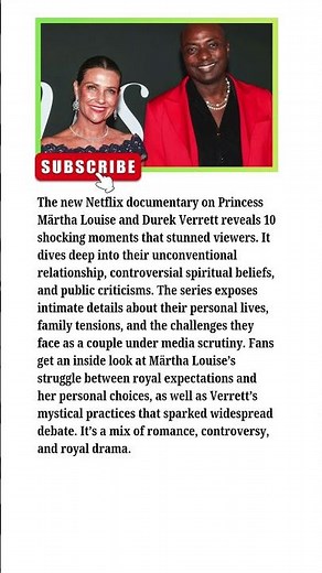 10 Shocking Bombshells 😱 Princess Märtha Louise & Durek Verrett’s Netflix Documentary