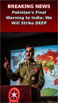 Pakistan Threatens to Strike Deep Inside India as Tensions Explode