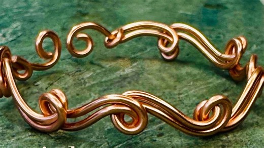 Wire jewelry making tutorial