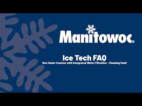 NEO Undercounter Ice Machine FAQ | Clogged Drain Fault Diagnosis