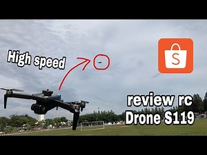 Unboxing Drone S119 popular in 2025⁉️review drone sensor and dual camera || high speed drone