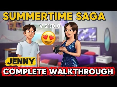 Summertime Saga New Update Gameplay 2025 –JENNY Full Walkthrough & Features