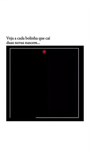 Mundo Uau on Instagram: "Cada bolinha que cai faz nascer duas novas. O padrão parece simples, mas revela um princípio poderoso: algo cresce em progressão, não em linha. É assim que muitas coisas no mundo se comportam — quando uma ação gera mais de uma reação, a sequência cresce rápido demais para acompanhar com os olhos. Uma demonstração clara de como pequenas regras podem criar grandes resultados."