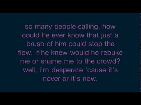 Nicole C Mullen one touch (press) lyrics