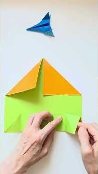 Flies 100 Feet! 🚀 Best World Record Paper Airplane #easyorigami #paper