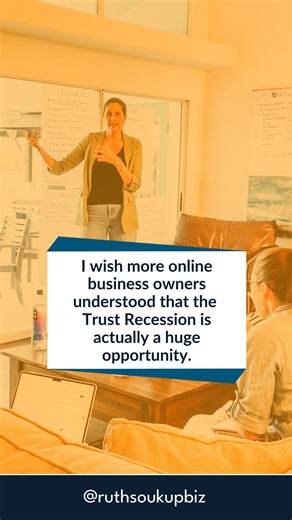 YOU NEED TO HEAR THIS 👇 Everyone’s noticing how hard it’s gotten to sell online, but almost no one’s talking about why. 📉Funnels have flatlined. 🚀Launches are barely breaking even. 🐢Audiences are slow to buy. It’s not just you. It’s the market. We’ve entered a Trust Recession—a massive shift in buyer psychology that’s quietly reshaping the entire online business landscape. People aren’t just cautious; they’re skeptical. They’ve been burned by overpromises and underdelivery. And they assume e