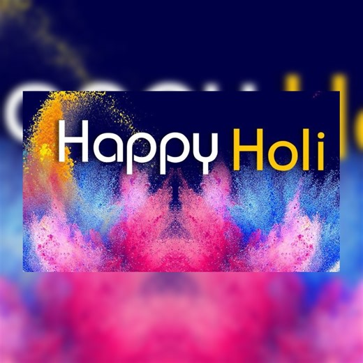 Happy HOLI to all with lots of love and happiness.