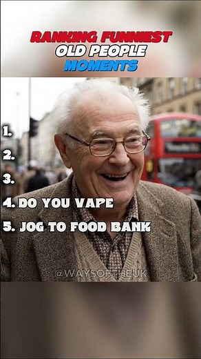 Funniest Old People Moments 😂 | Top 5 Countdown