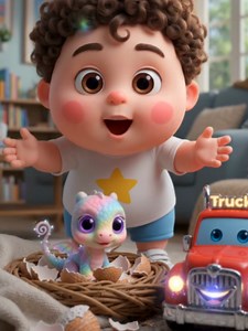 What's Inside the Magic Egg? Baby Dragon Surprise Cartoon for Toddlers