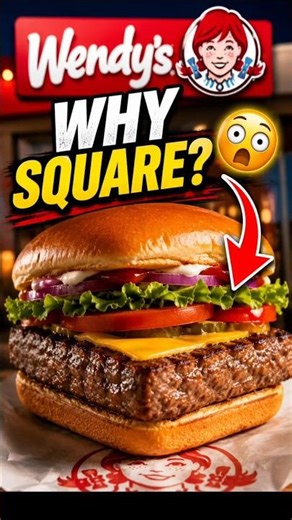 Why Wendy’s Burgers Are Square 😳