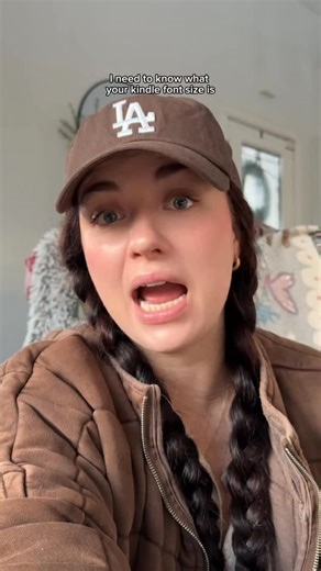 Laura Heath on Instagram: "seriously I need to know, what’s your font size? kindle case is from: @storicases #kindlegirlies #bookishthings #readerproblems #readerthings romancereadersofinstagram"