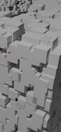 Blender講座ジオメトリノードって何？インスタンスの大きさを逆にする！予告編！#blender #ジオメトリノード #3dcg #芸術学科 #メディアデザイン #北翔大学