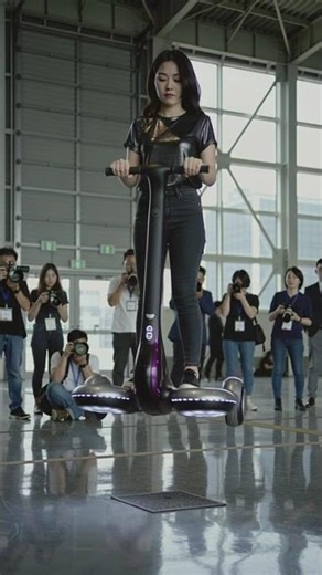 Hoverboard Magic: Tech Expo Defies Gravity! #Innovation #FutureMobility #TechDemo