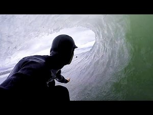 POV BARRELS // Surfing Wrightsville Beach, NC