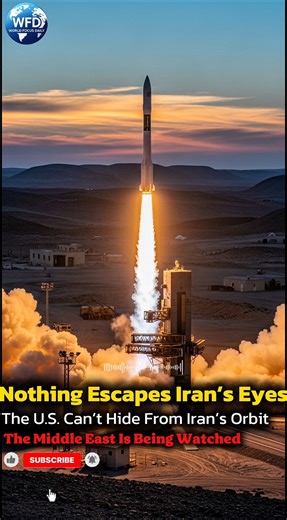 Iran’s Unblinking Eye in Space: A Silent Shift in Middle East Power