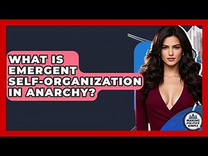 What Is Emergent Self-organization In Anarchy? - Making Politics Simple