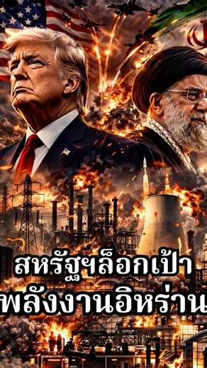 วอชิงตันเปิดเกมใหม่! ล็อกเป้าโครงสร้างหลักอิหร่าน