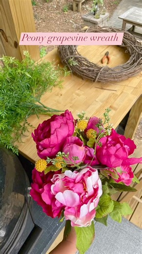 295K views · 1.3K reactions | Front porch decor! I’ve been using this same grapevine wreath for years. Changing out the faux flowers I use on it is super easy. Mine are years old but I’m linking similar ones in the comments for you  #HomeDecorating #Homedecorideas #frontdoordecor #porchdecor #moderntraditional #fauxflorals #wreaths #wreathmaking | At Home With The Barkers | Facebook