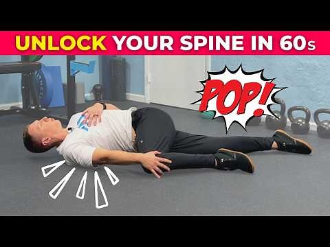 The Open Book Stretch: Unlock Your Spine in 60 Seconds!