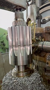 2.4M views · 24K reactions | Asmr gibi Dişli açımı 9 Modül ⚙️ #dişli #makina | Alfa Dişli Makina | Facebook