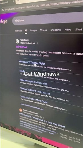 How to get Mac OS taskbar animation ￼ #tutorial #windows11