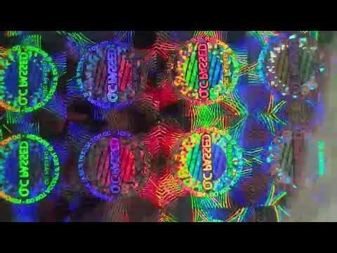 Dot Matrix Hologram Manufacturer in India | Kiran Holographics 🔒✨