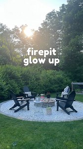 Who knew flipping a few bricks could completely transform a space?! 🔥 This little DIY fire pit has always been our favorite outdoor hangout but changing the direction of the edging pavers gave it a whole new look🤗cleaner, more intentional, and way more my style. Sometimes the simplest changes make the biggest difference 🙌🏼 #diyfirepit #outdoormakeover #backyardglowup #weekendproject #beforeandafter #outdoorliving #diybackyard #backyardgoals | Tricia Colleen Home