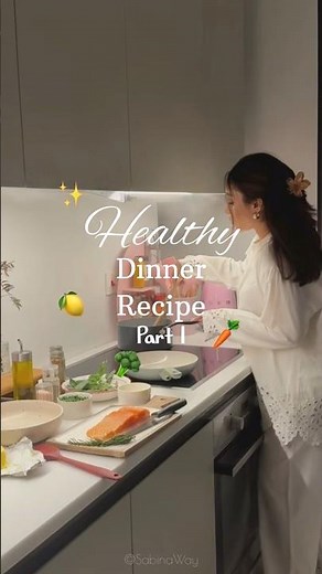 Healthy 15-Min Salmon Dinner 🍋✨ (Easy & Balanced)