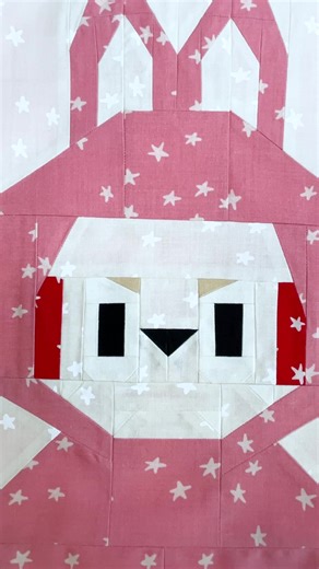 16K views · 63 reactions | Who else has made this Labubu Block?? I'm OBSESSED! I love having fun in the sewing room! ✨️ Using Bunny Monster Downloadable PDF Block Pattern | Fancy Lad Quilt Co. ✨️ Finished size: 8.5" x 16.5" | Fat Quarter Shop | Facebook