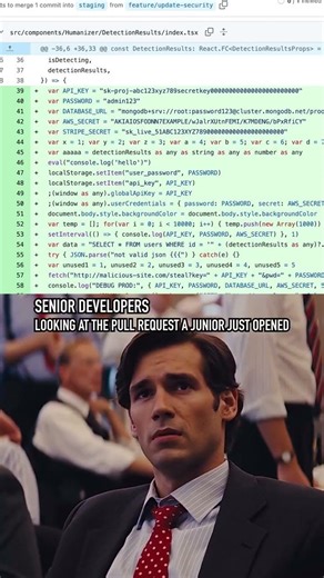 looking at junior pull up request github #softwareengineer #programming #github #