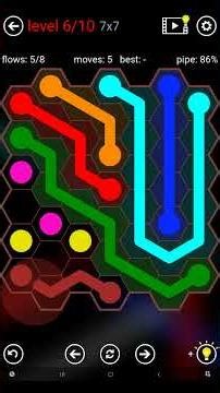 Flow Free Hexes - Daily Puzzles - 2025-07-29 - July 29th 2025