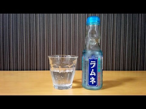 🔴 Ramune (ラムネ) - Refresco Japonés | Como abrir la botella