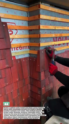 Roofing Corner Flashing Installation – The Precision Technique That Prevents Leaks!