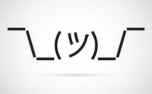 Shoulder Shrug Emoji