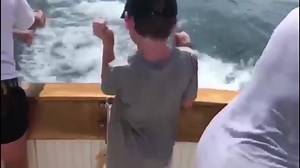 174K views · 2.4K reactions | WATCH OUT 麗 A family fishing in Cape Cod Bay had an up-close and personal encounter with a great white shark that leaped out of the water to snatch a fish they had caught right off the line. https://bit.ly/2GlwjFK | WFLA News Channel 8 | Facebook