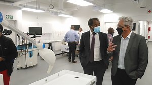 2.1K views · 65 reactions |  INSIDE THE LAB: Watch the first look into to Wits Advanced Surgical Skills Lab after the ribbon cutting ceremony at the Wits Parktown Health Sciences Campus with Professor Zeblon Vilakazi and Professor Damon Bizos. Learn more: https://www.wits.ac.za/news/latest-news/research-news/2021/2021-10/new-surgical-skills-lab-to-train-specialists-and-sub-specialists.html | Wits - University of the Witwatersrand | Facebook